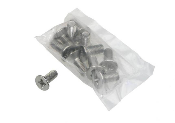 10 Senkkopfschrauben M8 x 20mm aus V2A, DIN 965